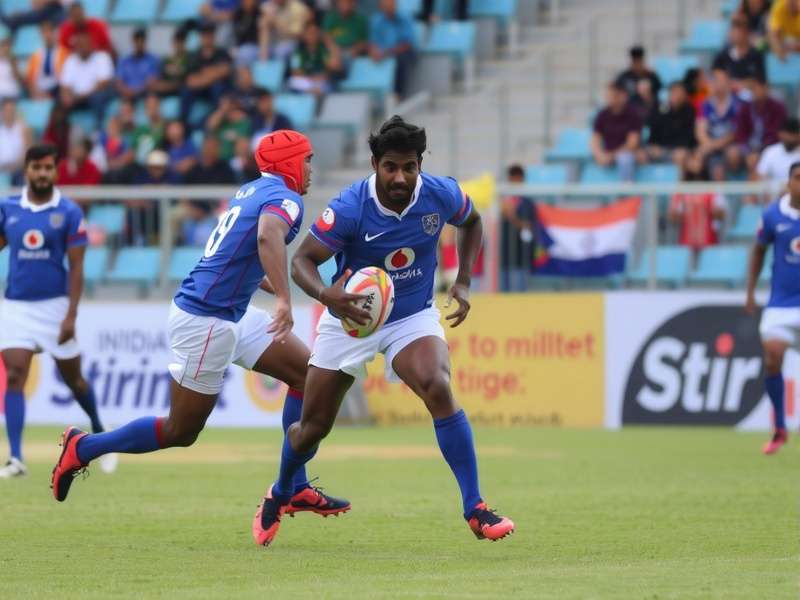 India Rugby Striker Game Cover